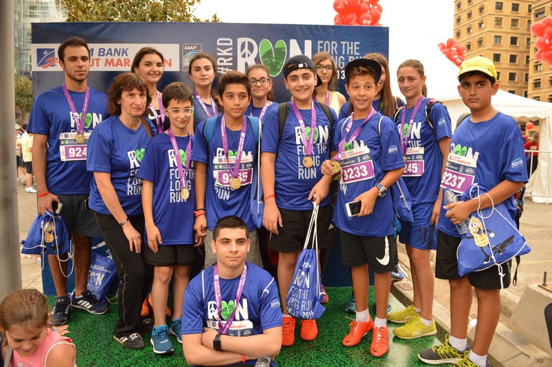BLOM BANK Photobooth at the BLOM BANK Beirut Marathon